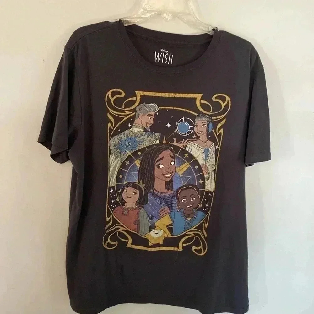 Disney Wish XL Theme T-Sheet Pre-Owned from the Movie Wish